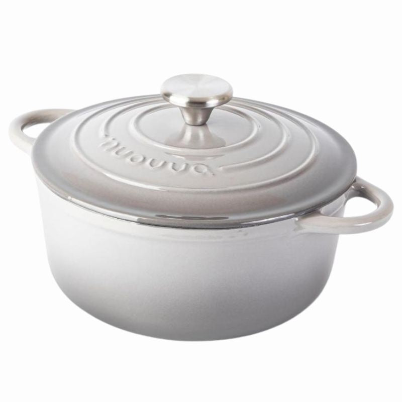 Enamelled Cast Iron Casserole Pot - 22cm - 2.9L (Multiple Colours)