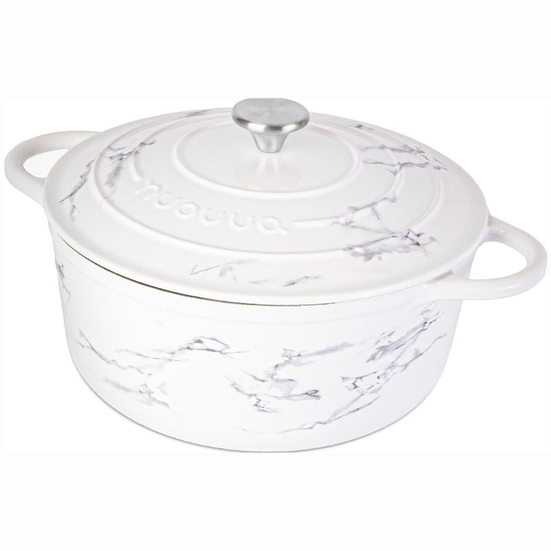 Enamelled Cast Iron Casserole Pot - 28cm - 6L (Multiple Colours Available)