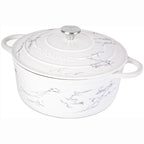 Enamelled Cast Iron Casserole Pot - 28cm - 6L (Multiple Colours Available)