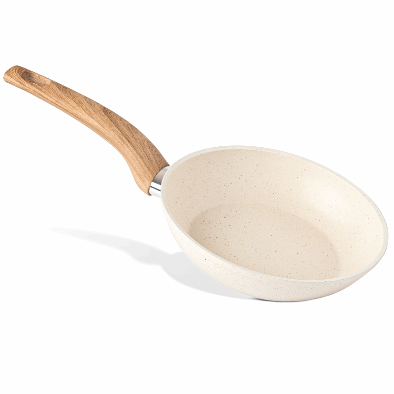 Cream Induction Non-Stick Frying Pan - 18cm, by Nuovva