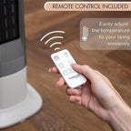 Touchscreen Energy Efficient Electric Heater with Remote Control
