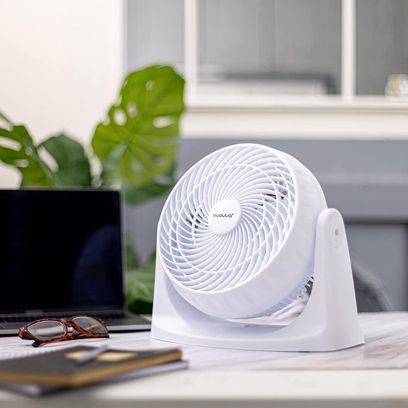 Desk Turbo Fan - White / Black