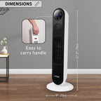 Electric Tower Fan Heater
