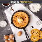 Pre-Seasoned Cast Iron Skillet - 12 inch (30cm)