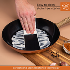 Copper Induction Non-Stick Frying Pan - (Multiple Sizes) by Nuovva