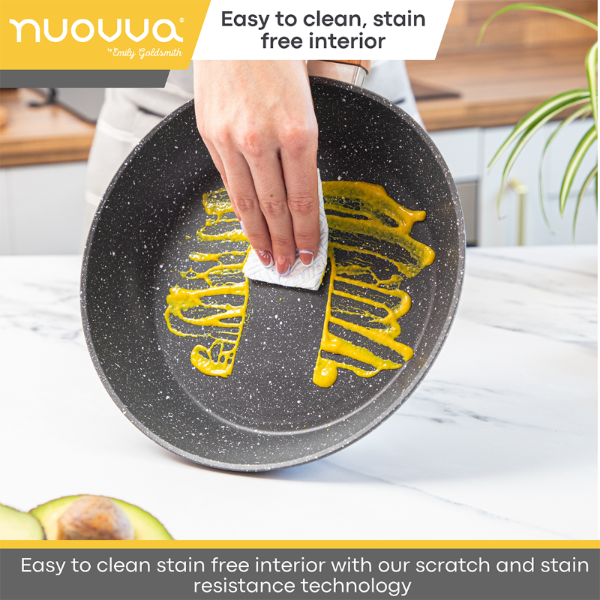 Kitchen Cookware Set with Lids – 5-Pieces (Multiple Colours)