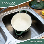 Dark Green Cast Iron Dutch Oven Casserole Pot - 22cm - 2.9L