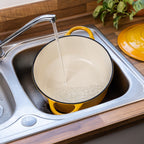 Cast Iron Dutch Oven, Casserole Pot - 28cm, 6L (Multiple Colour - Pastel Shades)