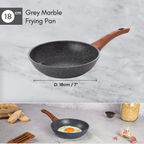 Induction Non-Stick Frying Pan (Multiple Sizes & Multiple Colours), by Nuovva