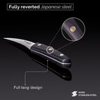 Japanese Steel 67-Layer Damascus Paring Knife with Pakkawood Handle, by Nuovva