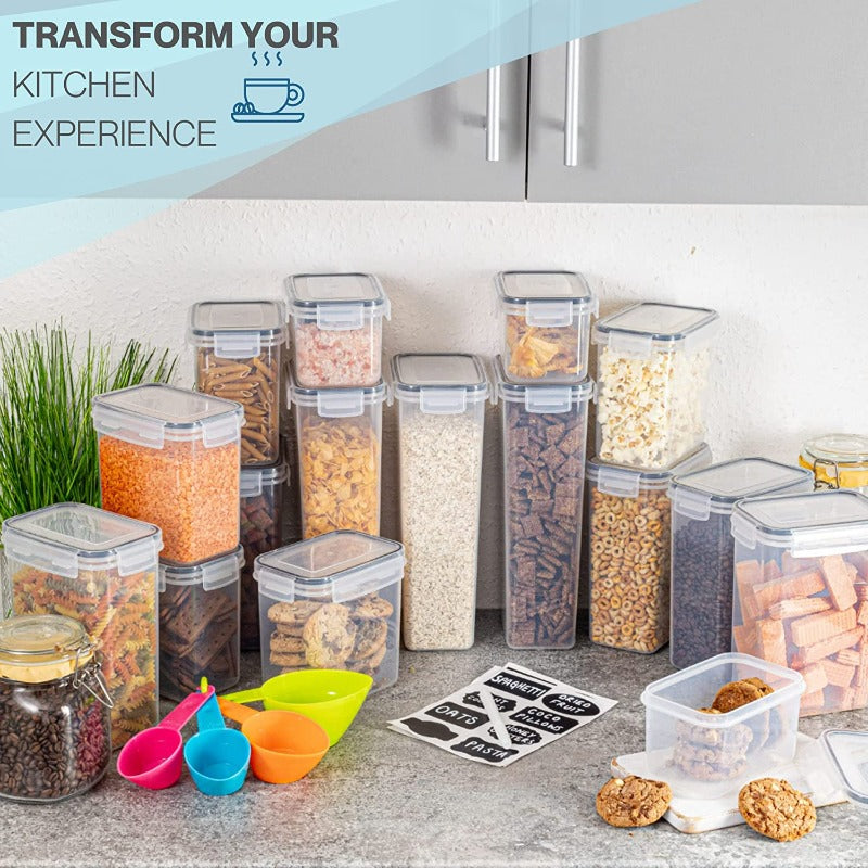 4L Cereal Storage Containers Pantry Organisers (2, 3, 4, 6 & 8 Pieces)