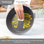 35pcs Granite Kitchen Cookware & Kitchen Knife Set