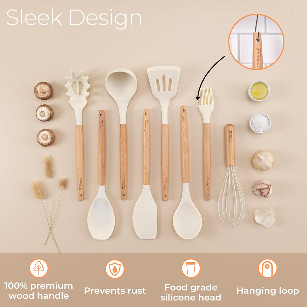 35pcs Kitchen Cooking Utensils Set - Multiple Colours