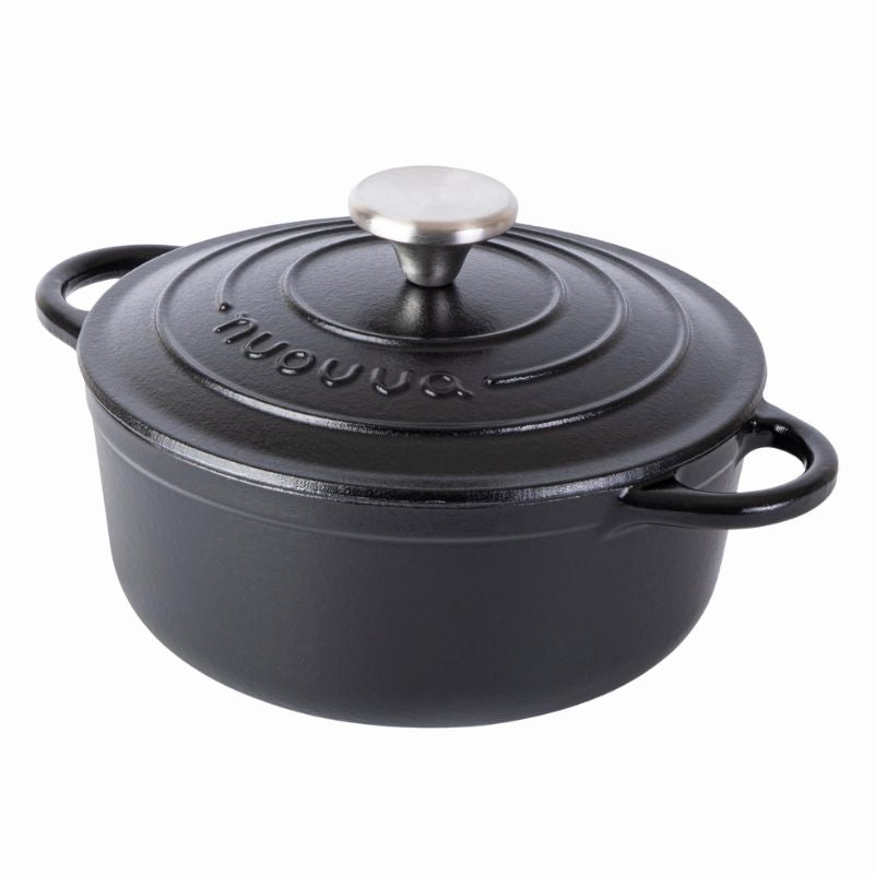 Enamelled Cast Iron Dutch Oven Casserole Pot (Multiple Colours & Sizes)