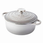 Enamelled Cast Iron Casserole Pot - 20cm - 2L (Multiple Colours)