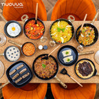 35pcs Kitchen Cookware & Kitchen Knife Set (Multiple Colours)