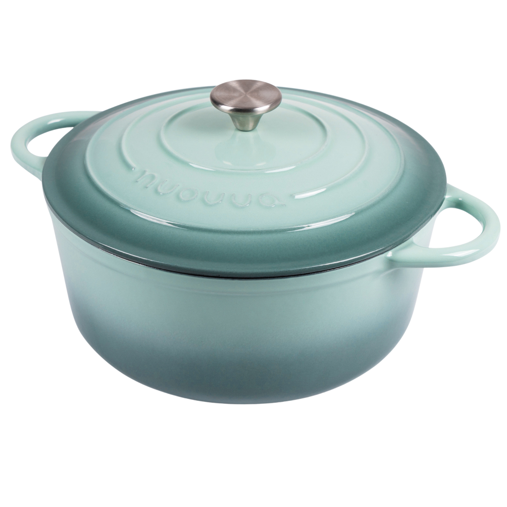 Enamelled Cast Iron Dutch Oven Casserole Pot (Multiple Colours & Sizes)