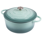 Enamelled Cast Iron Dutch Oven Casserole Pot (Multiple Colours & Sizes)
