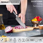 Professional High Carbon Steel Kitchen Knives (Multiple Variants), by Nuovva