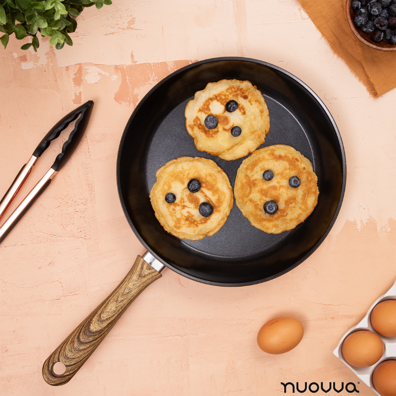 Induction Non-Stick Frying Pan (Multiple Sizes & Multiple Colours), by Nuovva