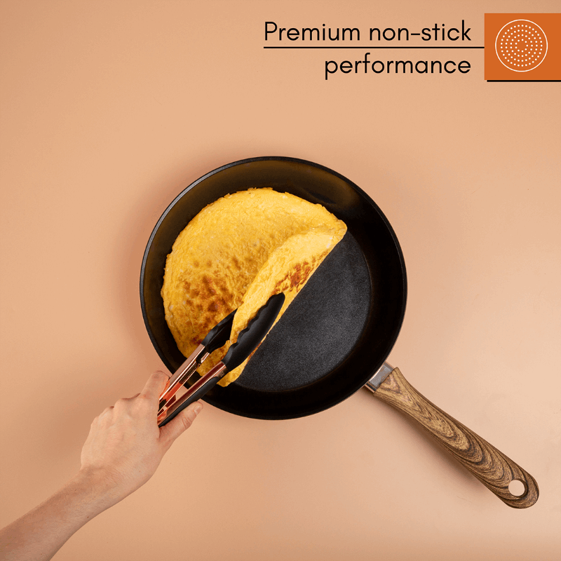 Copper Induction Non-Stick Frying Pan - 26cm by Nuovva